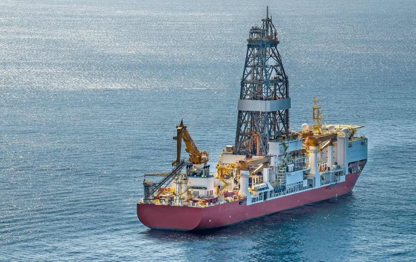 Offshore AHTS vessel at sea