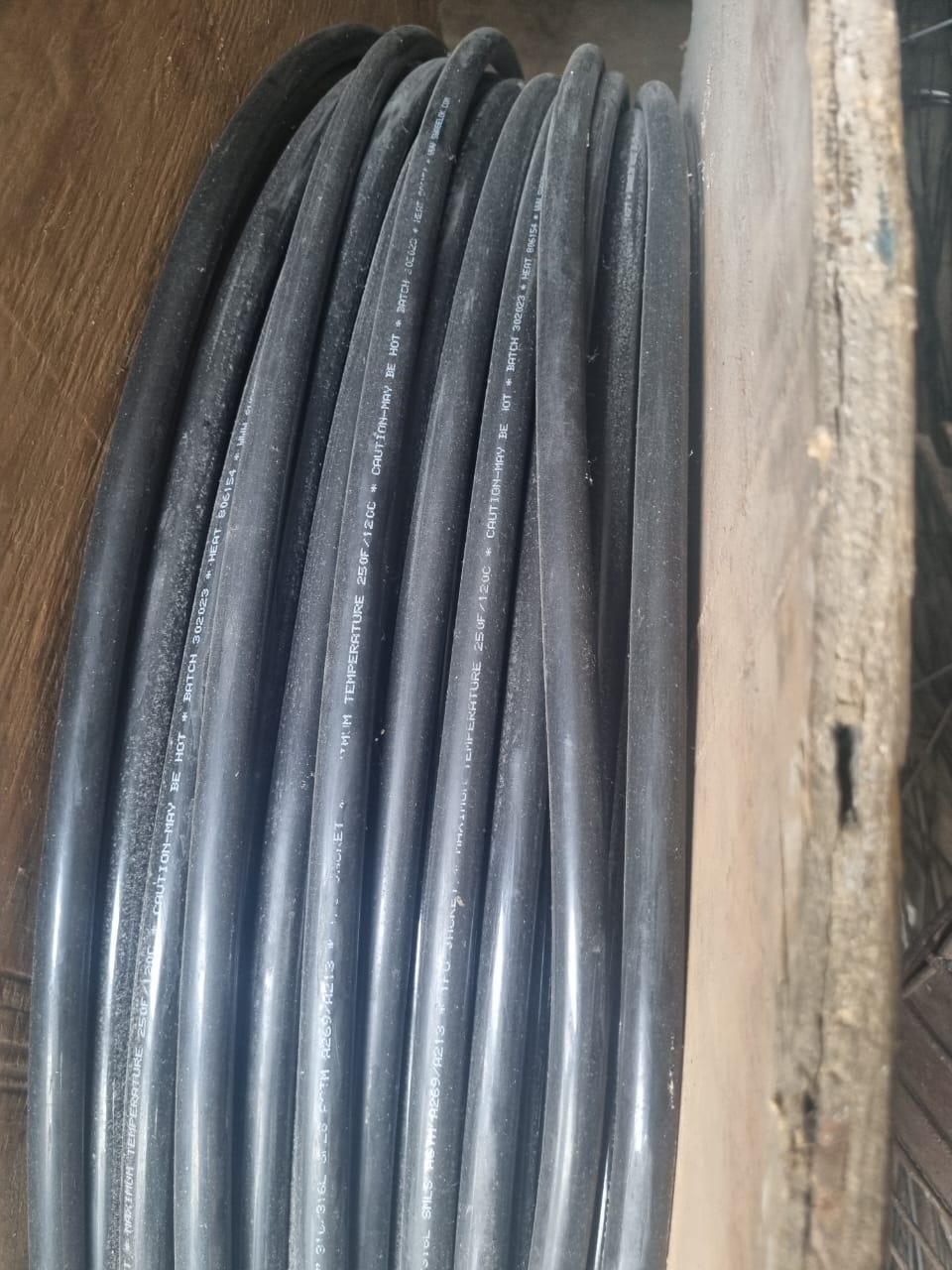 Swagelok 316/316L PVC-Jacketed Stainless Tubing Coil